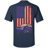 [Men] Jeep Under U.S Flag - Two Sides -  - 14