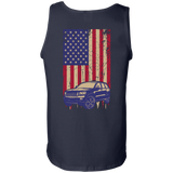 [Men] Jeep Under U.S Flag - Two Sides -  - 18