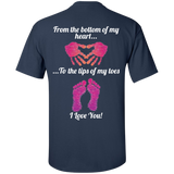 [Special Gift] Grandparents Day - From The Bottom Of My Heart To The Tips Of My Toes - I Love You [Back]