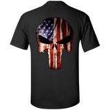 B/ Badass Skull | Jeep T-Shirt For Men | Various Colors | Back