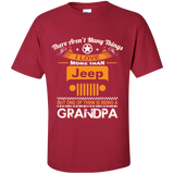 A/ Best Gift For Grandpa - Being A Jeep Grandpa T-Shirt [Front] | Various Colors