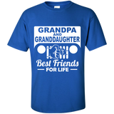 Best Gift For Grandpa And Granddaughter - Best Friends For Life Jeep T-Shirt [Front]