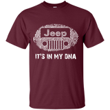 It's In My DNA | Jeep T-Shirts For Men [Front]