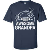 Best Gift For Grandpa - Awesome Grandpa Jeep T-Shirt [Front]