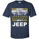 Best Gift For Grandpa - Never Underestimate The Power Of A Grandpa With A Jeep [Front]