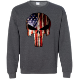 Badass Skull | Jeep Sweatshirt  8 oz | Various Colors | Front