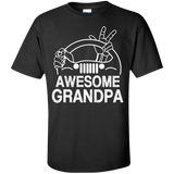 Best Gift For Grandpa - Awesome Grandpa Jeep T-Shirt [Front]