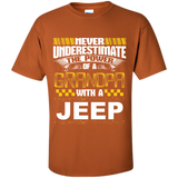 Best Gift For Grandpa - Never Underestimate The Power Of A Grandpa With A Jeep [Front]