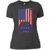 IG Jeep Under U.S Flag T-Shirt For Women - Special Collecion | On sales | Various Colors [Front]