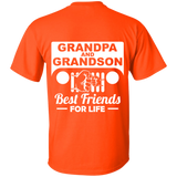 Best Gift For Grandpa and Grandson - Best Friends For Life Jeep T-Shirt [Back] - Special