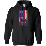 IG Jeep Under U.S Flag Hoodie 8 oz - Special Collecion | On sales | Various Colors [Front]