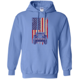 IG Jeep Under U.S Flag Hoodie 8 oz - Special Collecion | On sales | Various Colors [Front]