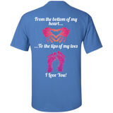 [Special Gift] Grandparents Day - From The Bottom Of My Heart To The Tips Of My Toes - I Love You [Back]