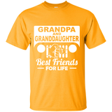 Best Gift For Grandpa And Granddaughter - Best Friends For Life Jeep T-Shirt [Front]