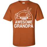 Best Gift For Grandpa - Awesome Grandpa Jeep T-Shirt [Front]