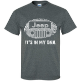 It's In My DNA | Jeep T-Shirts For Men [Front]