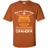 A/ Best Gift For Grandpa - Being A Jeep Grandpa T-Shirt [Front] | Various Colors