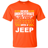 Best Gift For Grandpa - Never Underestimate The Power Of A Grandpa With A Jeep [Front]