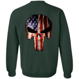 Badass Skull | Jeep Sweatshirt 8 oz | Various Colors | Back