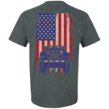 IG B/ Jeep Under U.S Flag T-Shirt For Men - Special Collecion | On sales | Various Colors [Back]