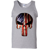 Badass Skull | Jeep Tank Top For Men | Various Colors | Front