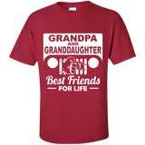 Best Gift For Grandpa And Granddaughter - Best Friends For Life Jeep T-Shirt [Front]