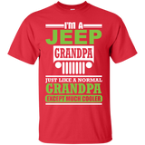 Best Gift For Grandpa - Grandpa Much Cooler Jeep T-Shirt [Front]