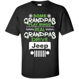 Best Gift For Grandpa - Some Grandpas Play Bingo Real Grandpas Drive Jeep [Front]