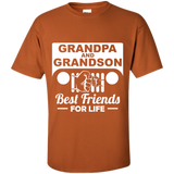 Best Gift For Grandpa and Grandson - Best Friends For Life Jeep T-Shirt [Front] - Special