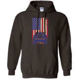 IG Jeep Under U.S Flag Hoodie 8 oz - Special Collecion | On sales | Various Colors [Front]