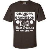 Best Gift For Grandpa and Grandson - Best Friends For Life Jeep T-Shirt [Front] - Special