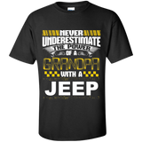 Best Gift For Grandpa - Never Underestimate The Power Of A Grandpa With A Jeep [Front]