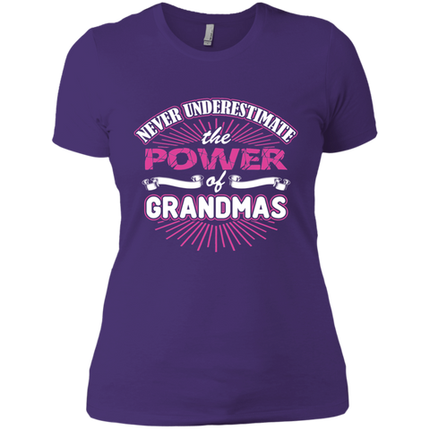 Best Gift For Grandmas - Never Underestimate The Power Of Grandmas - Speicla [Front]