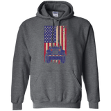 IG Jeep Under U.S Flag Hoodie 8 oz - Special Collecion | On sales | Various Colors [Front]