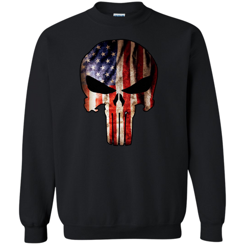 Badass Skull | Jeep Sweatshirt  8 oz | Various Colors | Front