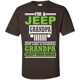 Best Gift For Grandpa - Grandpa Much Cooler Jeep T-Shirt [Front]