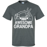 Best Gift For Grandpa - Awesome Grandpa Jeep T-Shirt [Front]