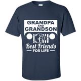 Best Gift For Grandpa and Grandson - Best Friends For Life Jeep T-Shirt [Front] - Special