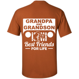 Best Gift For Grandpa and Grandson - Best Friends For Life Jeep T-Shirt [Back] - Special