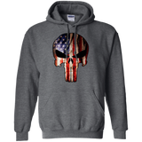 Badass Skull | Jeep Pullover Hoodie 8 oz | Various Colors | Front