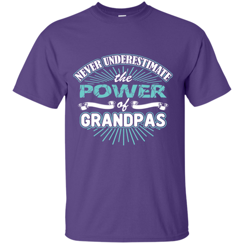 Best Gift For Grandpa - Never Underestimate The Power Of Grandpas - Special [Font]