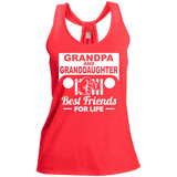 Best Gift For Grandpa And Granddaughter - Best Friends For Life Jeep T-Shirt For Women [Front]