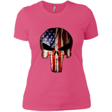 Badass Skull | Jeep T-Shirt For Women | Various Colors | Front