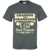 Best Gift For Grandpa and Grandson - Best Friends For Life Jeep T-Shirt [Front]