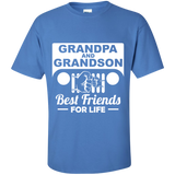 Best Gift For Grandpa and Grandson - Best Friends For Life Jeep T-Shirt [Front] - Special