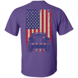 IG B/ Jeep Under U.S Flag T-Shirt For Men - Special Collecion | On sales | Various Colors [Back]