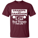 Best Gift For Grandpa and Grandson - Best Friends For Life Jeep T-Shirt [Front] - Special