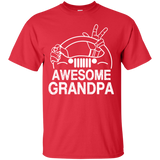 Best Gift For Grandpa - Awesome Grandpa Jeep T-Shirt [Front]