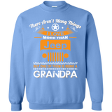 Best Gift For Grandpa - Being A Jeep Grandpa Sweatshirt 8 oz [Front] | Various Colors