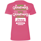 Best Gift For Grandma -  Jeep T-Shirt For Women [Back]